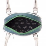 Beau Design Stylish  Green Color Imported PU Leather Casual Handbag With Double Handle For Women's/Ladies/Girls